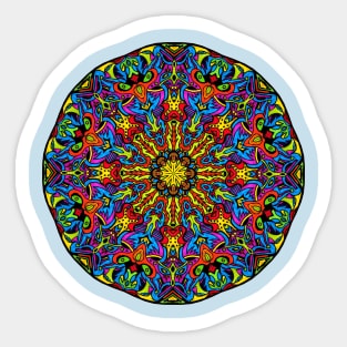 Galaxy Mandala Sticker